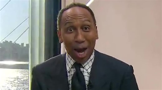 Stephen A. Smith shrieks hysterically after Shannon Sharpe First Take surprise