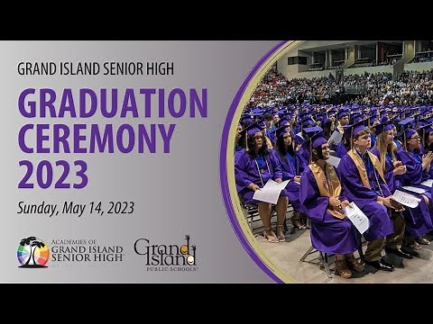 Grand Island Senior High 2023 Graduation Ceremony