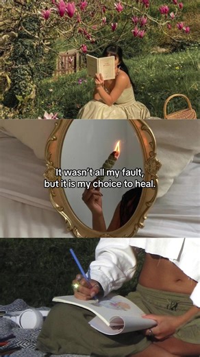 healing era ✍🏼🧘🏼‍♀️🕯️🤍 #healingjourney #aesthetic #healing #growth #foryou #selfimprovement