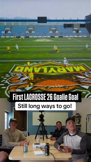 LaCrosse 26 Goalie Scores Incredible Goal!