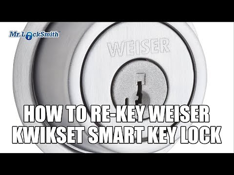 How to Rekey Weiser Kwikset Smart Key Lock | Mr. Locksmith Video