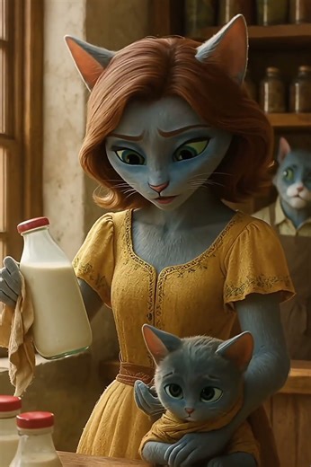 Kindness Meets Destruction: Catwoman Story #3danimation #catshorts #cat