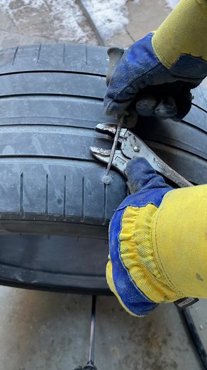 1.5M views · 2.7K reactions | How to plug a tire #tiredoctor #tireguy #tires #tirerepair #tiretech #canada #fyp #foryou #viral #tyre #tyres #entertaining #tireplug #tutorial | The Tire Doctor | Facebook