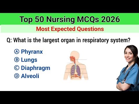 nursing mcq 2026 | nursing mcq question and answers | bsc nursing entrance exam 2026 | nursing mcq