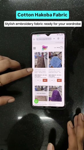 How to Buy Hakoba Fabric Online from Charu Creation | Step-by-Step Guide