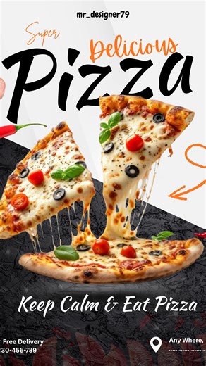 ＤＥＥＰＡＫ on Instagram: "Delicious Pizza 🍕 Design By Canva 💯‼️#canva #pizzadesign #designpizza #canvapro#canva #designer #professional #poster #poster #graphics #tipsandtricks #canvatips #canvaideas #canvadesignchallenge #canvaindonesia #designer # # # # # #design #mr_designer79 💯🔥"