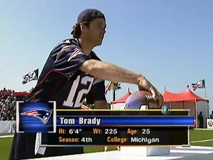 Once upon a time, Tom Brady was a young lad at the 2003 QB Challenge. (via NFL Throwback) #ProBowlGames start Thursday Feb. 2 on ESPN | NFL