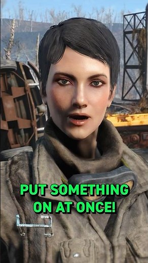 Your Companions React to Wearing No Clothes in Fallout 4