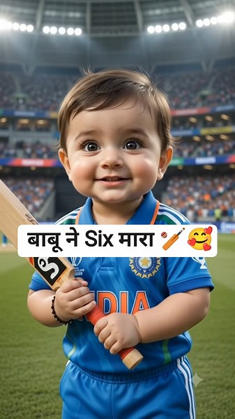Baby Cricketer's Impossible Shot! 🏏👶😂 | Future Cricket King? #cricketshorts #cricketlover