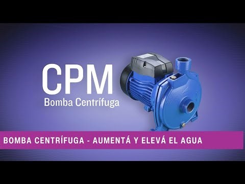 Pluvius – Bomba Centrífuga CPM– Aumenta el caudal de agua en tus instalaciones