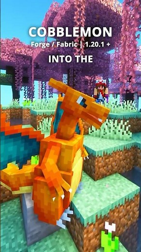 Use this mod to add POKEMON to Minecraft