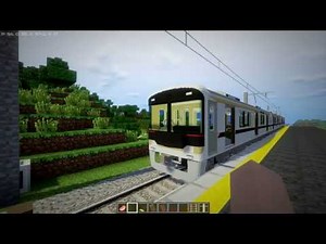 [Minecraft]森を駆ける列車01[RealTrainMod]
