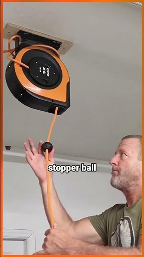 VEVOR Retractable Extension Cord Reel | Every garage workshop need this! ✅