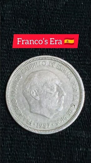 Spain 5 Pesetas 1957 🇪🇸 A Coin from Franco’s Era
