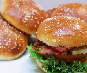 Homemade Hamburger Buns