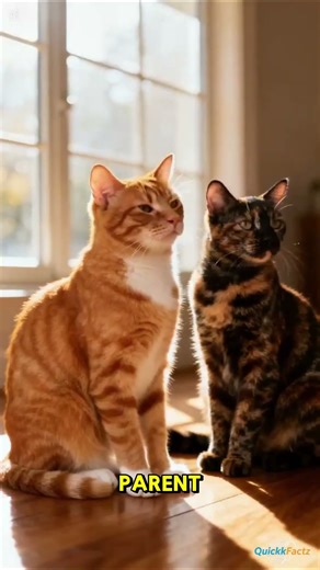 Why Most Orange Cats Are Male 😳🐱