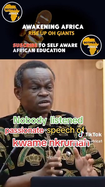 Kwame Nkrumah's Passionate Speech: African Awakening