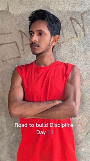 ●Day 11 road to build Discipline..Life’s graph is never a straight line. #lifelessons #nevergiveup