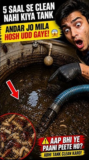 Water Tank Cleaning Transformation (Don’t miss this)