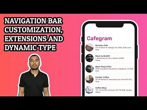 Swift 4: How to customize Navigation bar and use Dynamic type?