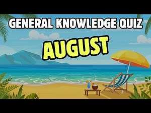 🎉 August Trivia Challenge! 🌞🧠 Can You Get a Perfect Score? 🔥