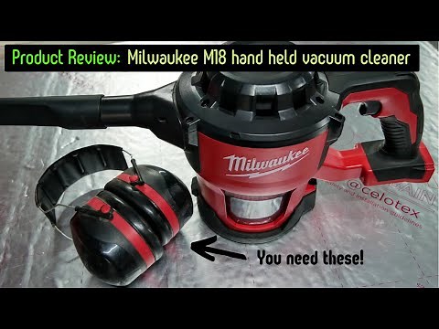 Milwaukee M18 hand vacuum cleaner review