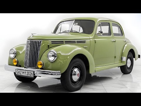 2026 🚗 GAZ-M1 — the Soviet legend is back on the road
