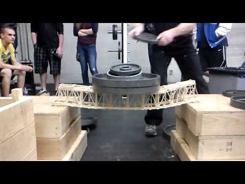 Popsicle stick bridges