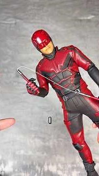 MAKING THE DAREDEVIL BORN AGAIN SUIT 😭 #daredevil #daredevilbornagain #mattmurdock #hottoys #mcu