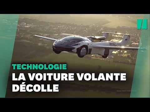 Cette voiture volante digne de James Bond a relié deux aéroports en Slovaquie