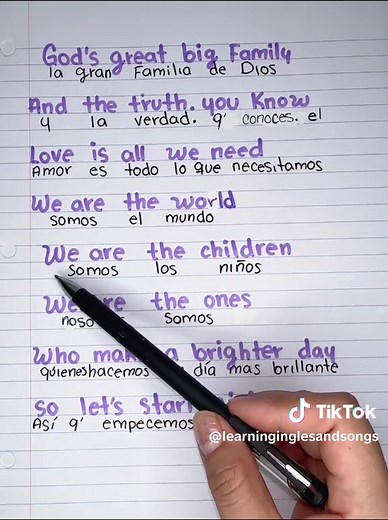 We Are The World Lyrics - Learn English with USA Songs