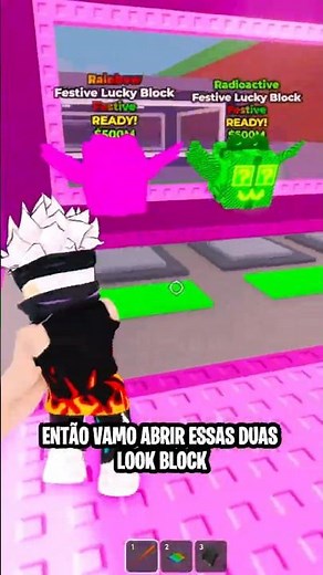CONSEGUI O BRAINROT MAIS RARO DA LUCKY BLOCK