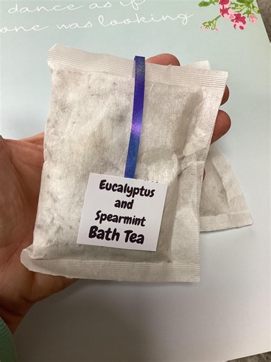 Aromatherapy Bath Teabags: Spa Bath Soak, Epsom Salt Relaxation Blend - Etsy