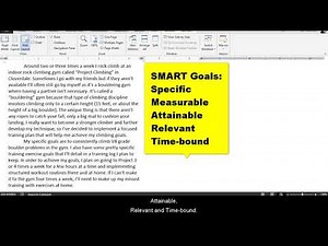 How to Write a Description for a CAS Experience