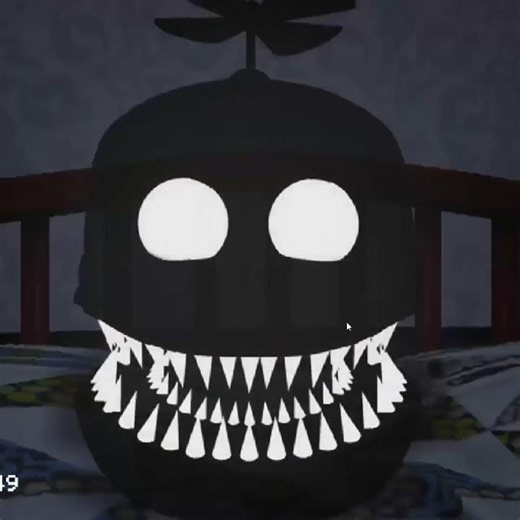 What would Nightmare BB look like in Shadow style (FNaF Jumpscares)