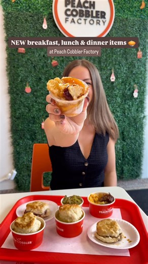 Kelly | When In Tampa | NEW breakfast, lunch & dinner items! 🍳🥧 @getpeachycitruspark just launched new menu items like their Egg & Cheese Biscuit Meals, Savory... | Instagram