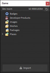 Game Explorer resets window arrangement in Studio
