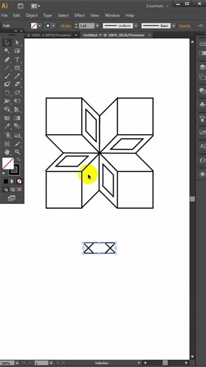 How To Make a easy logo Design Adobe Illustrator -Easy trick 2025 #logo