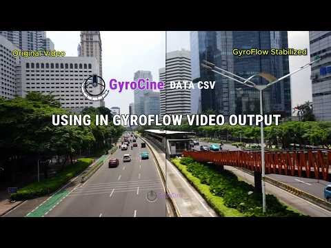 Comparison Without Gyrocine Data VS with GyroCine Data.
