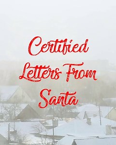 Certified Santa Letters are back to give your child the ultimate santa experience!! Get yours here -----> http://bit.ly/OriginalLettersFromSanta | Letters From Santa