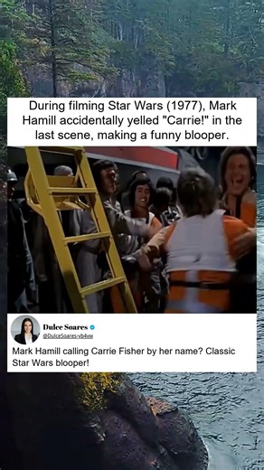 Mark Hamill’s Funny “Carrie!” Star Wars Bloopers
