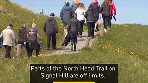 9.6K views · 19 reactions | It might be the start of peak season, but parts of Signal Hill are off limits to hikers until late July. Read more: www.cbc.ca/1.4704907 | CBC Newfoundland and Labrador | Facebook