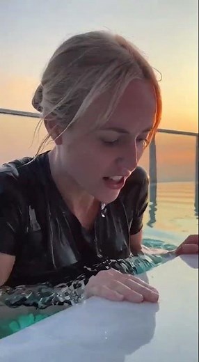 Sudden Glass Pool Collapse | #poolfail #poolcrack #wowmoment