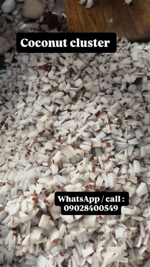 Coconut cluster is available to order 4L size : 20,000 2L size : 10,000 1L jar : 5,000 Pouch pack : 1,500 You welcome to order | Mide chops