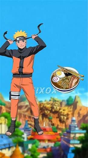 Naruto Characters and Their Favorite Foods 🍜 #naruto#anime