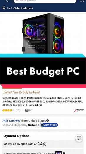 Replying to @brodyyymillla The PC market is always changing, but right now. These are my top picks for entry level “budget” pcs #carterpcs #gaming #gamingpc #custompc #gaminggear #pc