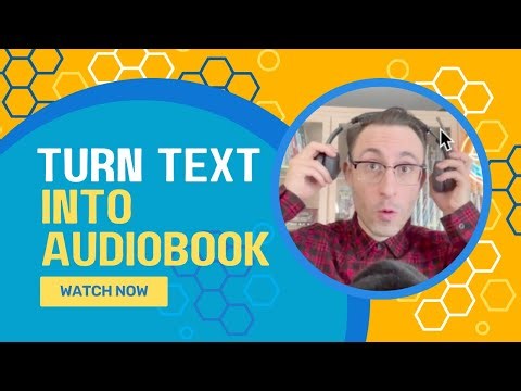 Free Convert any Text into a Custom Audiobook