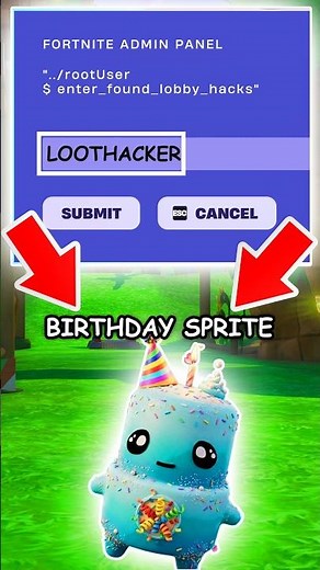 BIRTHDAY SPRITE SECRET CODES in FORTNITE SEASON 4 SPRITE CODES! (New Secret Codes)