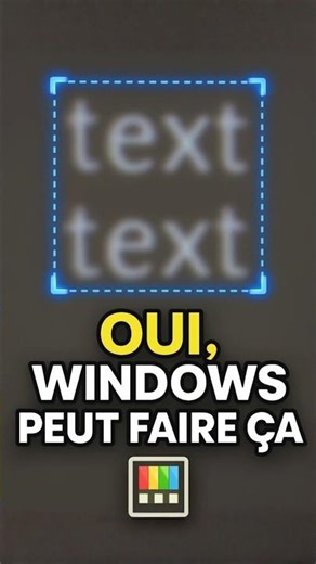 Windows can copy any text… even into an image!