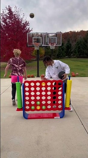 Connect 4 Basketball Shooting Challenge 🔥
